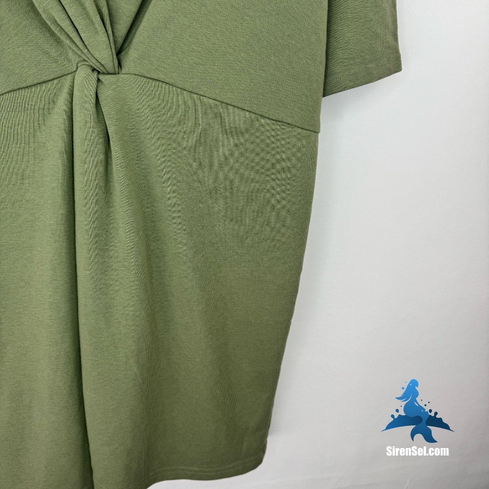 1262 NWT Melrose and Market T-Shirt Dress – S – Olive Green - Picture 13 of 16